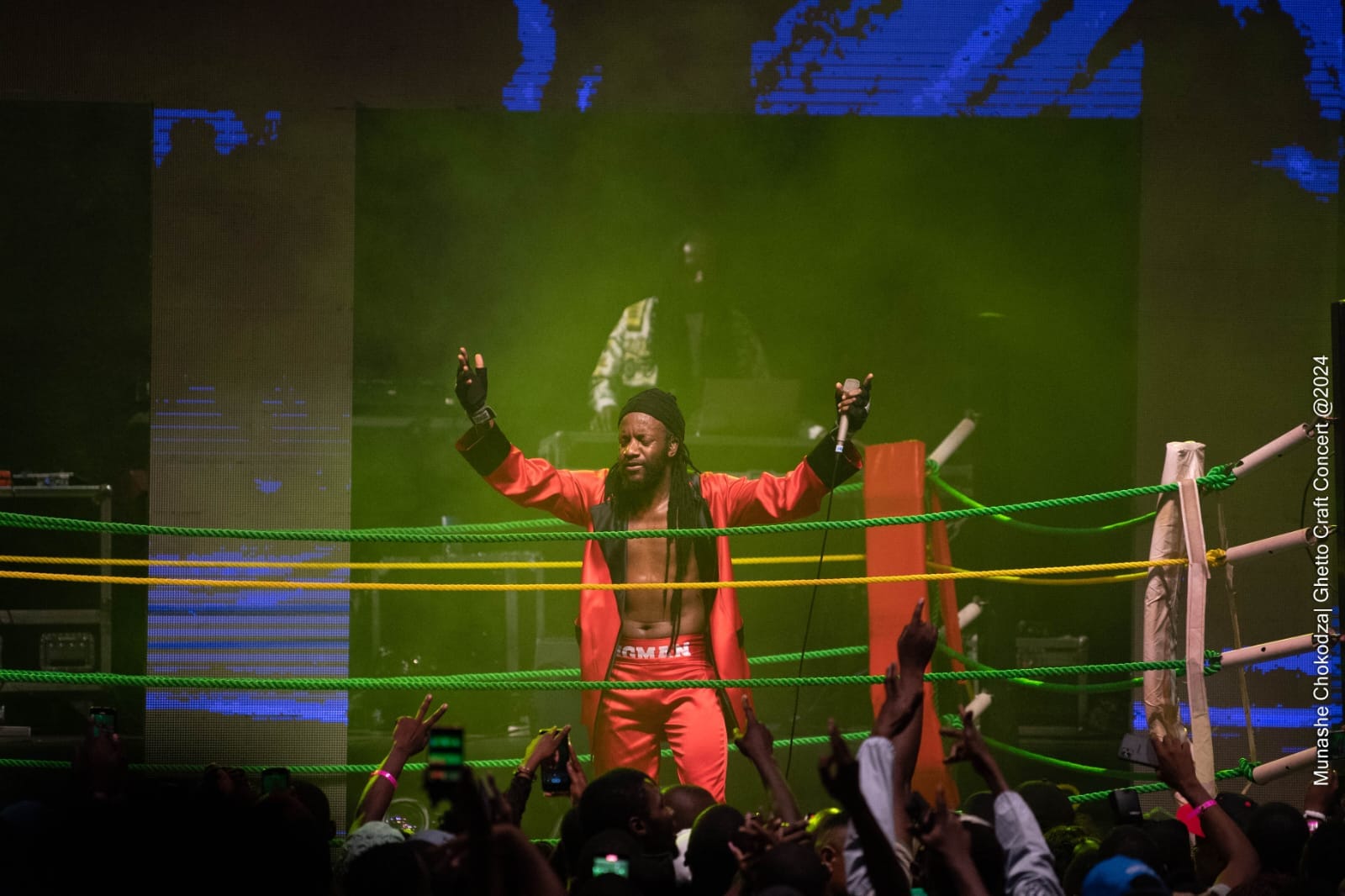Winky D On stage